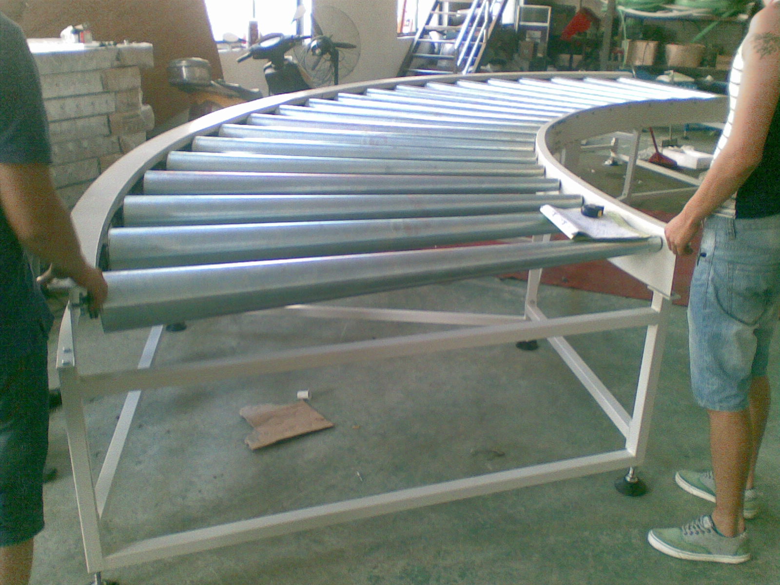 无动力滚筒输送机设计要求