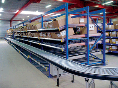 重型滚筒输送线在生产中的应用