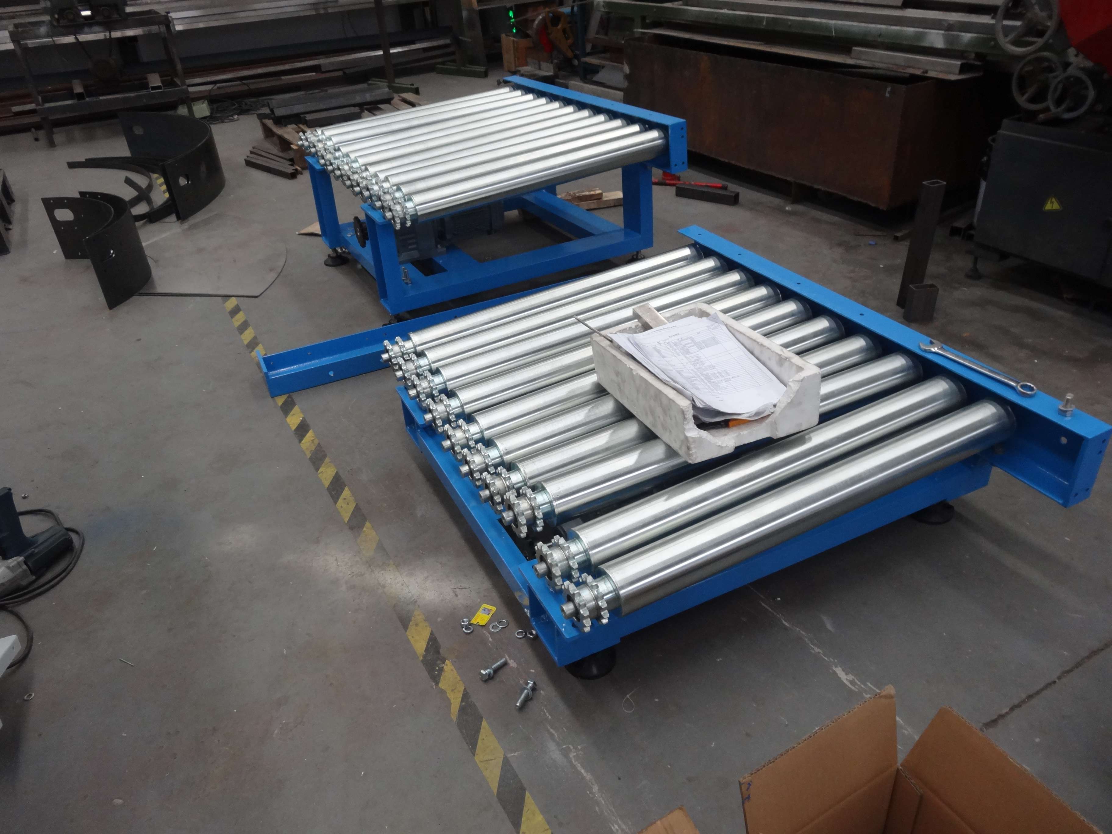 医药动力滚筒输送机的发展情况